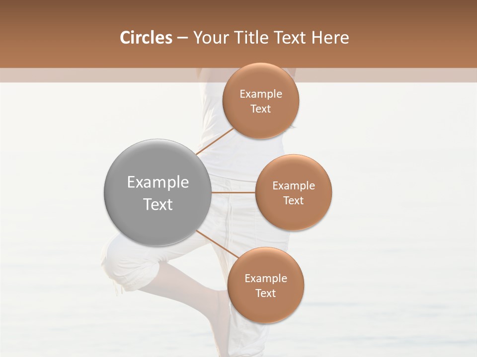 Female Serene Girl PowerPoint Template