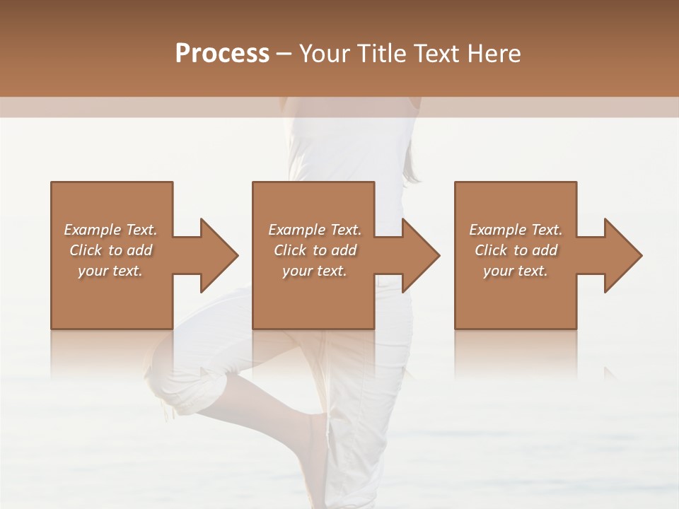 Female Serene Girl PowerPoint Template