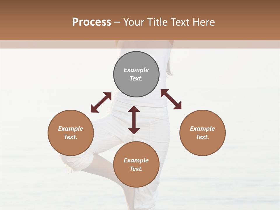 Female Serene Girl PowerPoint Template