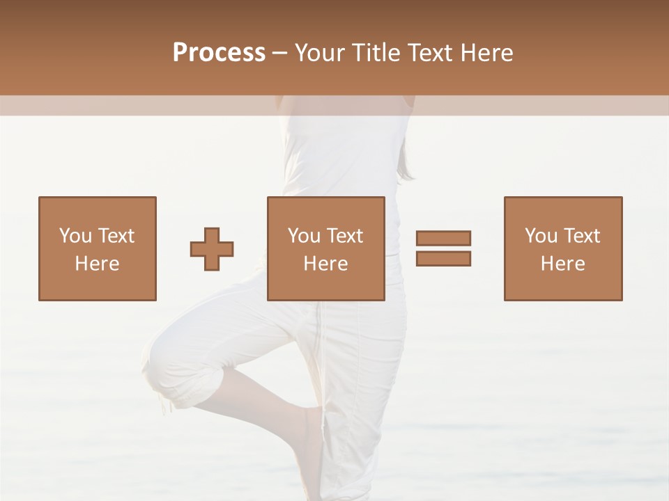 Female Serene Girl PowerPoint Template