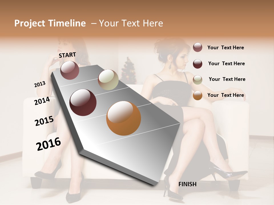 Attractive Beautiful Problem PowerPoint Template