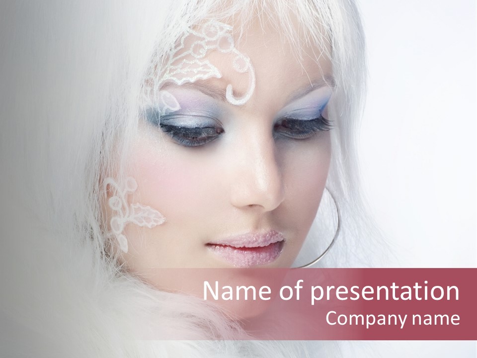 Complexion Beauty Creative PowerPoint Template