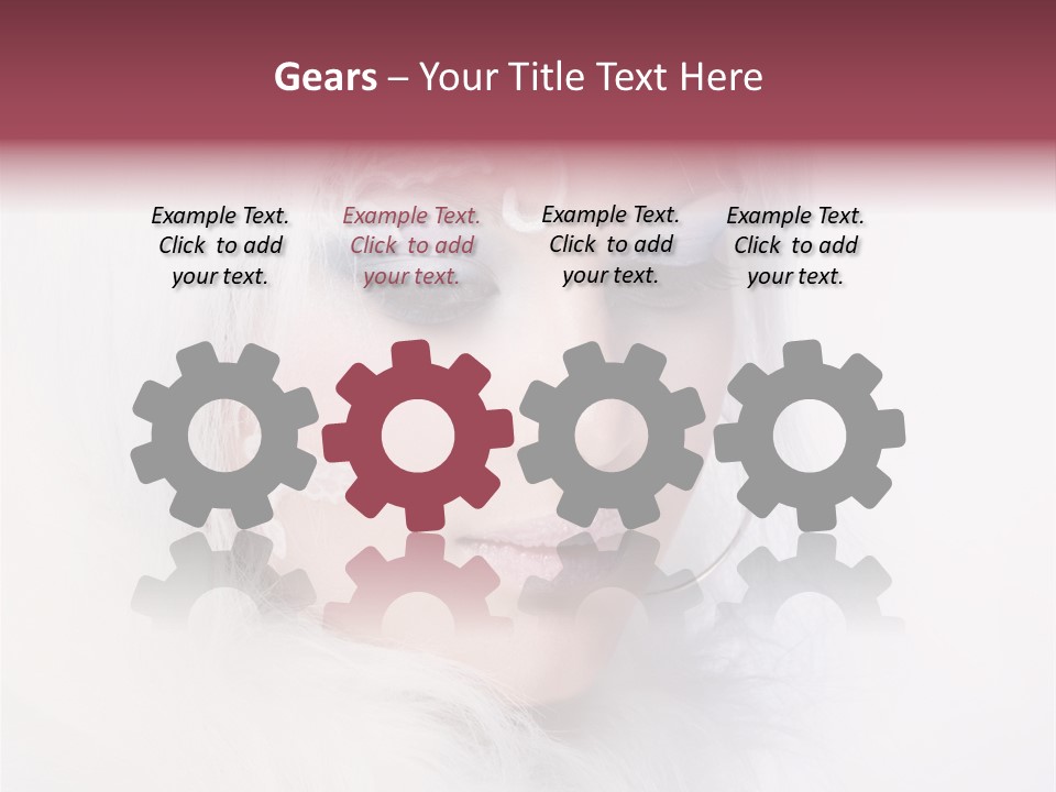 Complexion Beauty Creative PowerPoint Template