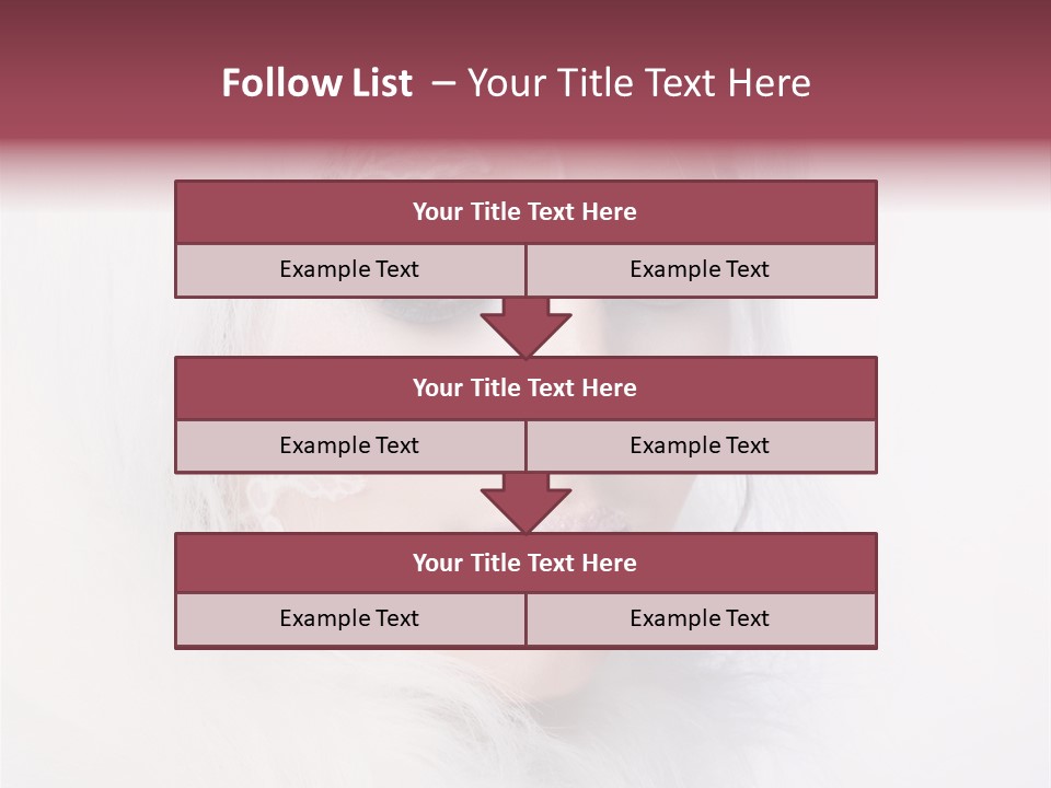 Complexion Beauty Creative PowerPoint Template