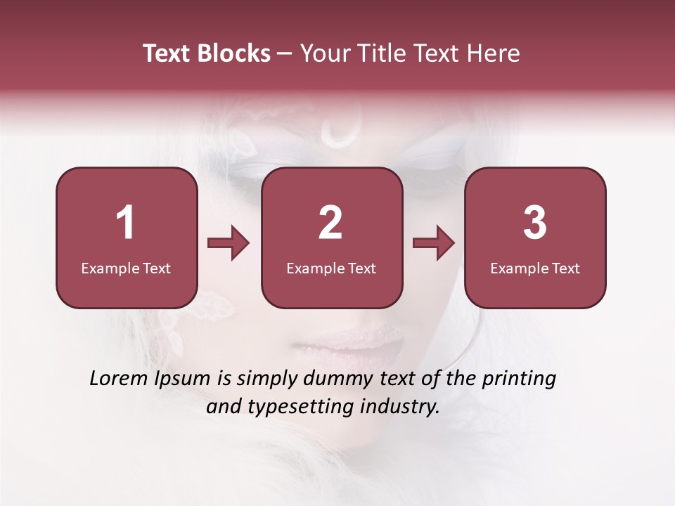 Complexion Beauty Creative PowerPoint Template