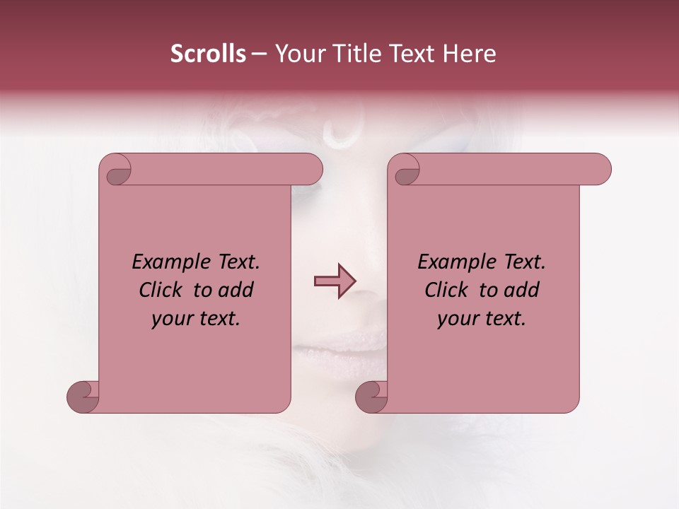 Complexion Beauty Creative PowerPoint Template