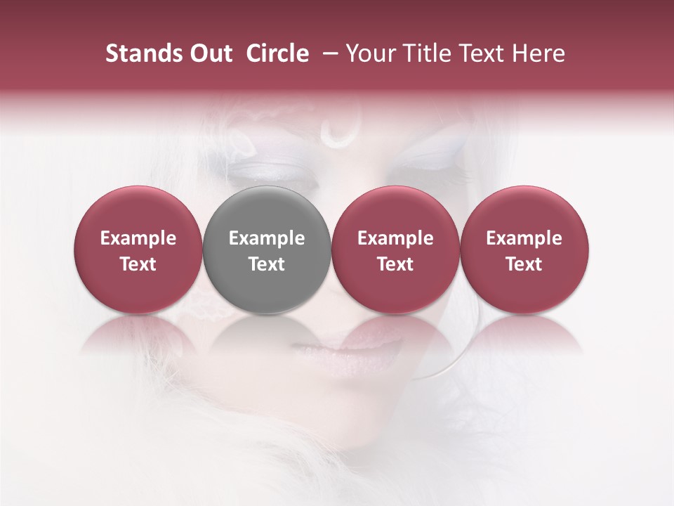 Complexion Beauty Creative PowerPoint Template