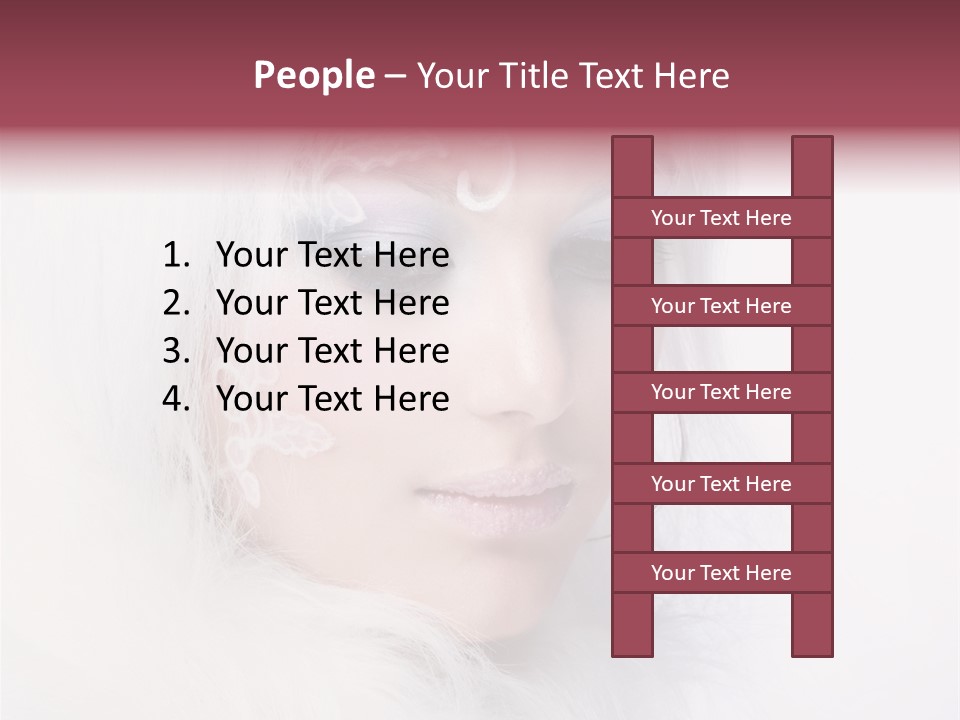 Complexion Beauty Creative PowerPoint Template