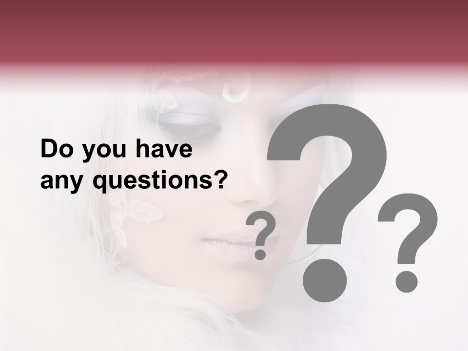 Complexion Beauty Creative PowerPoint Template