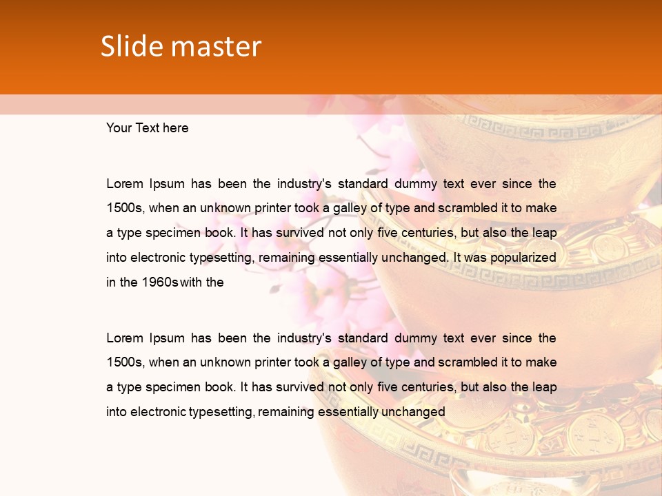 Symbol Exotic Tradition PowerPoint Template