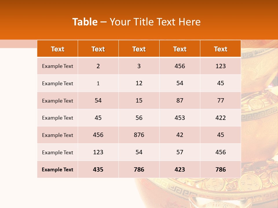 Symbol Exotic Tradition PowerPoint Template