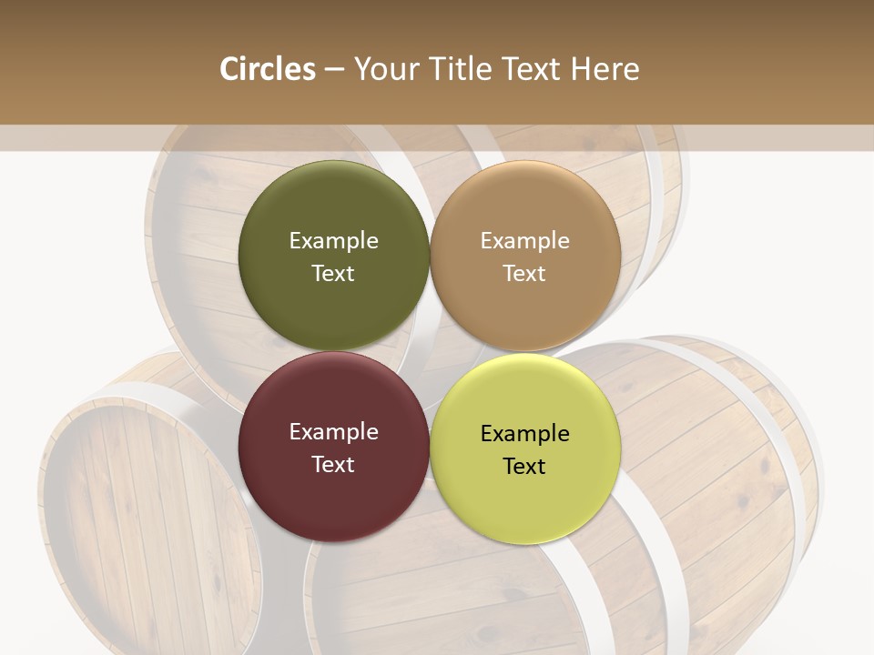 Stave Wine Timber PowerPoint Template