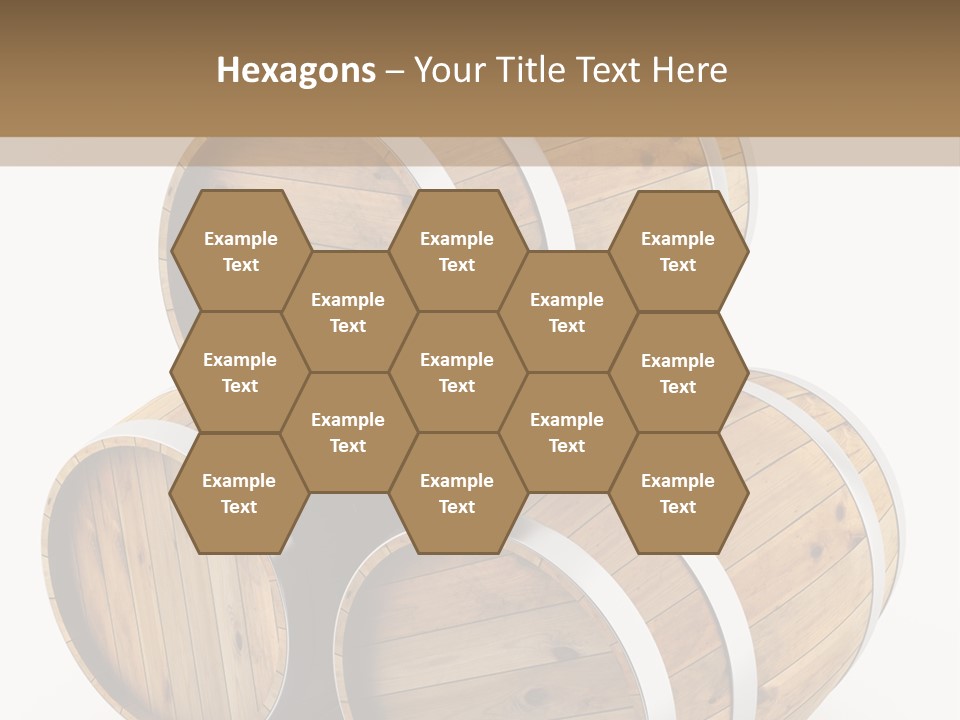 Stave Wine Timber PowerPoint Template