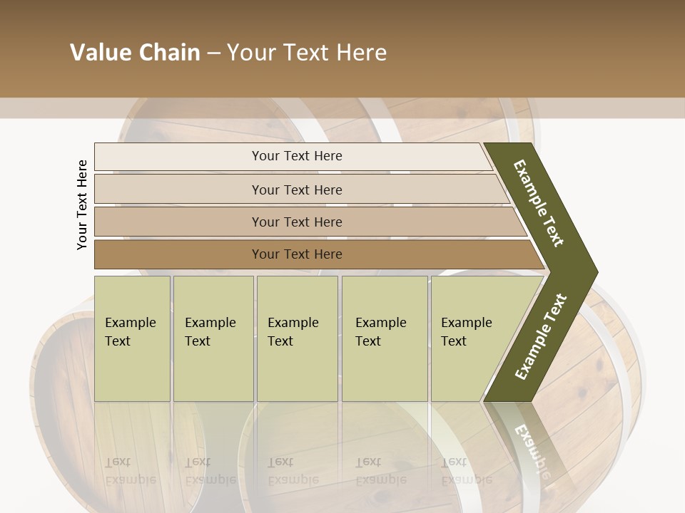 Stave Wine Timber PowerPoint Template