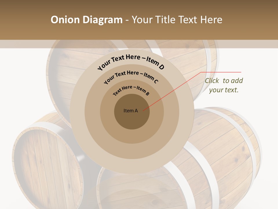 Stave Wine Timber PowerPoint Template