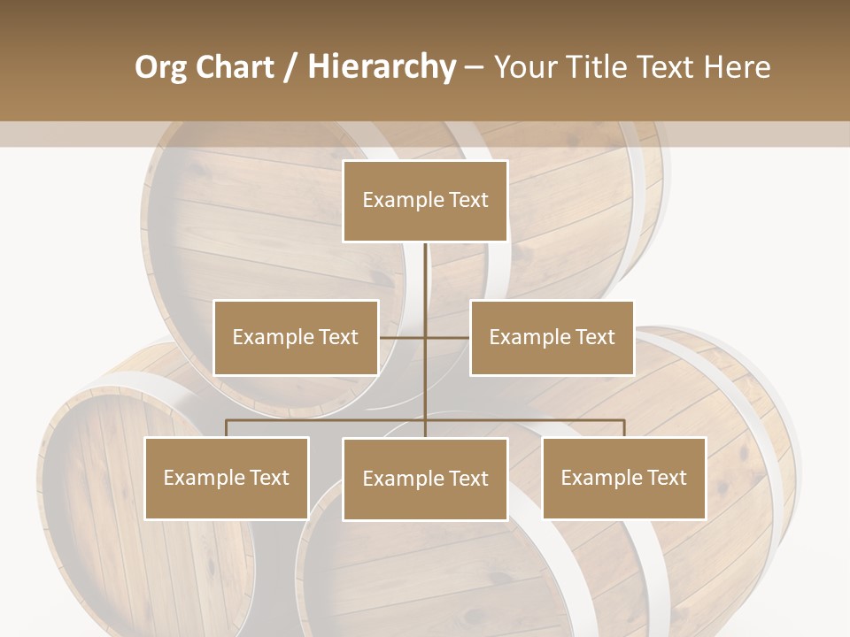 Stave Wine Timber PowerPoint Template