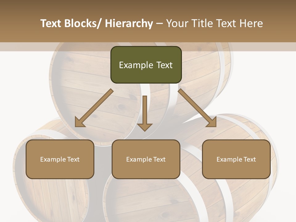 Stave Wine Timber PowerPoint Template