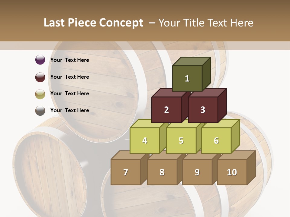 Stave Wine Timber PowerPoint Template