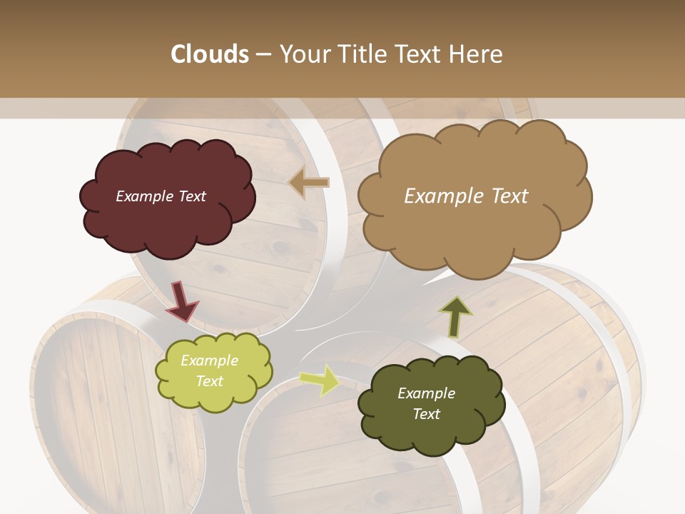 Stave Wine Timber PowerPoint Template