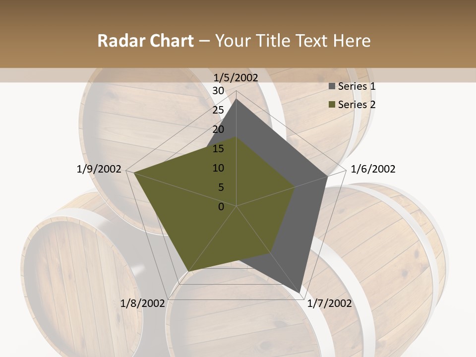 Stave Wine Timber PowerPoint Template