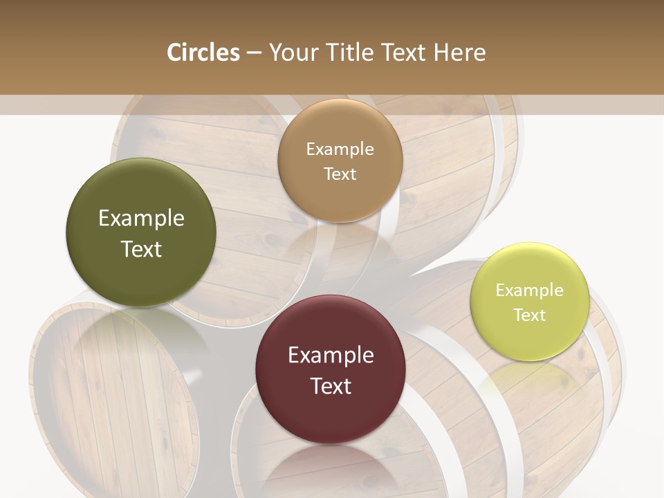 Stave Wine Timber PowerPoint Template