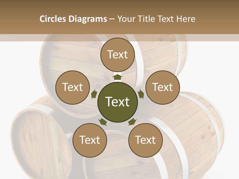 Stave Wine Timber PowerPoint Template