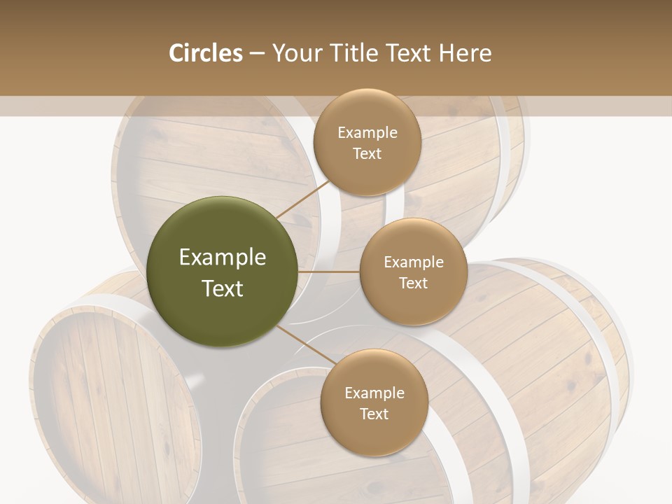 Stave Wine Timber PowerPoint Template