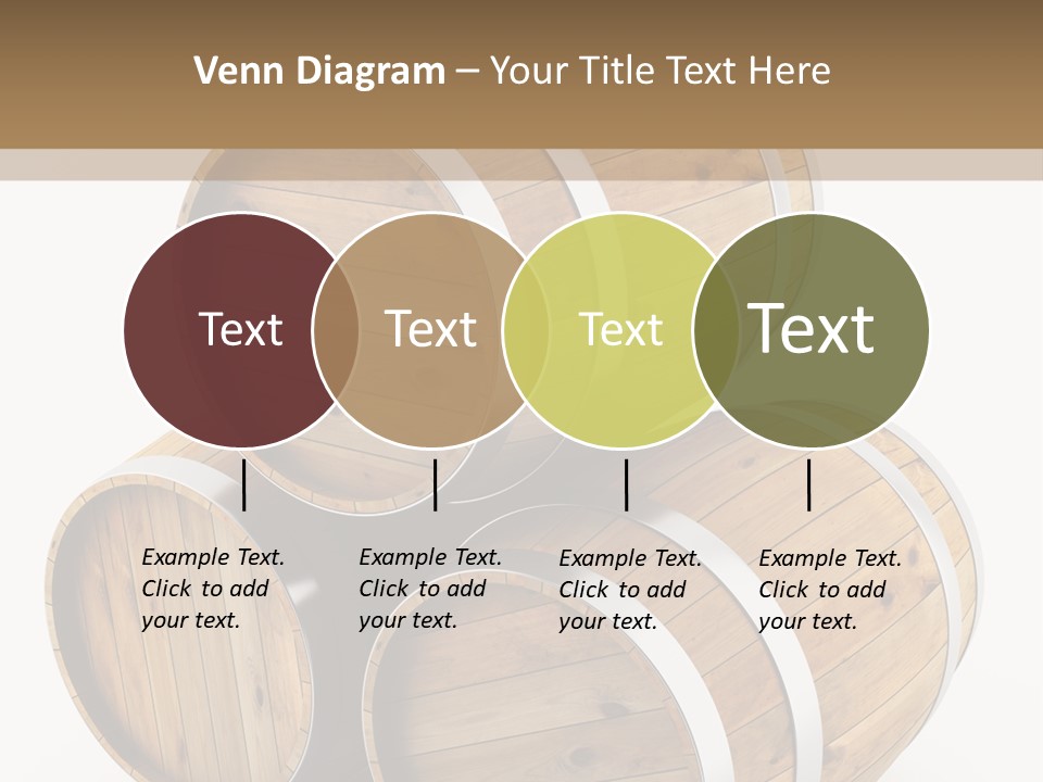 Stave Wine Timber PowerPoint Template