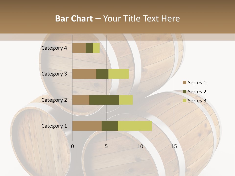 Stave Wine Timber PowerPoint Template