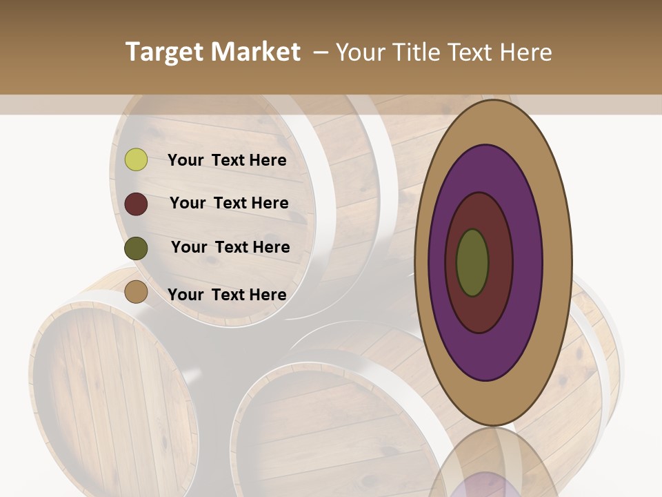 Stave Wine Timber PowerPoint Template