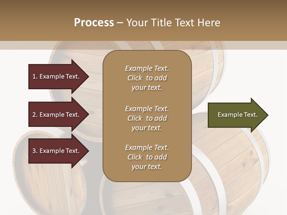 Stave Wine Timber PowerPoint Template