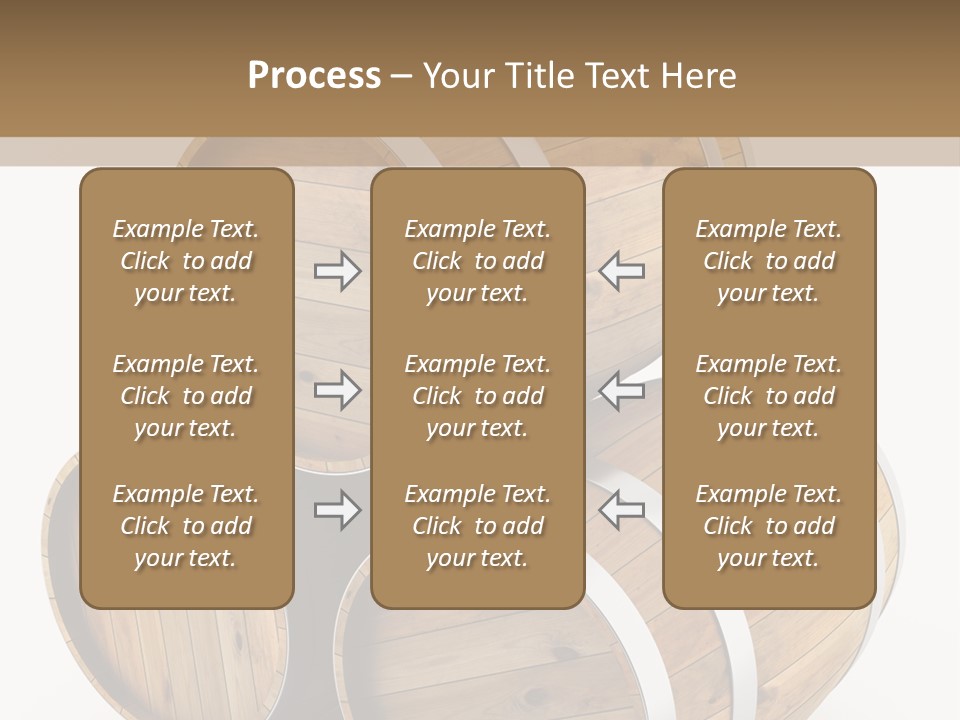 Stave Wine Timber PowerPoint Template