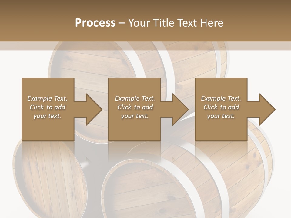 Stave Wine Timber PowerPoint Template
