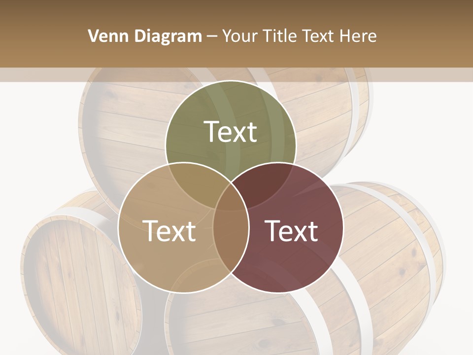 Stave Wine Timber PowerPoint Template