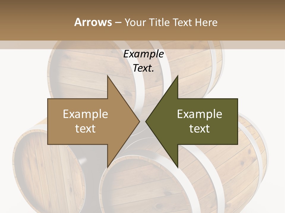 Stave Wine Timber PowerPoint Template