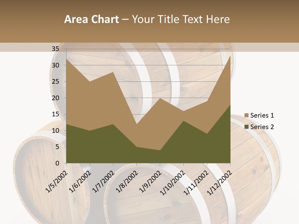 Stave Wine Timber PowerPoint Template