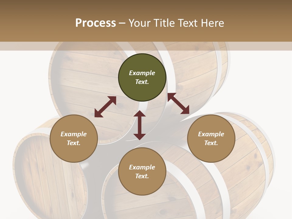 Stave Wine Timber PowerPoint Template