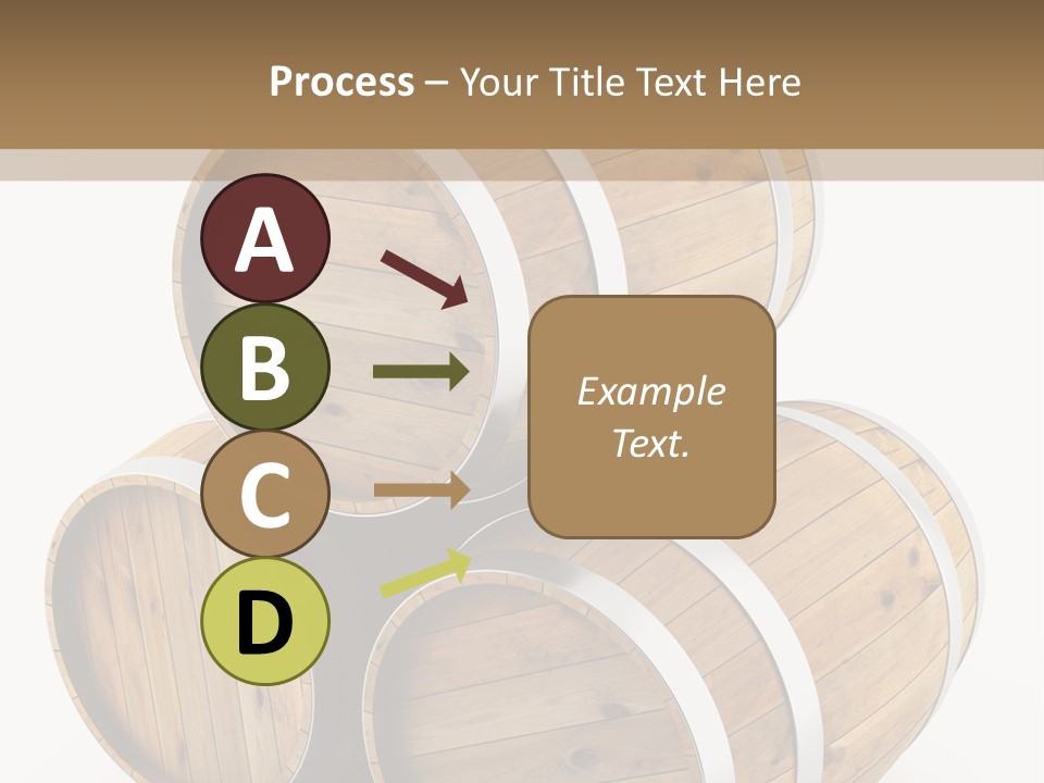 Stave Wine Timber PowerPoint Template