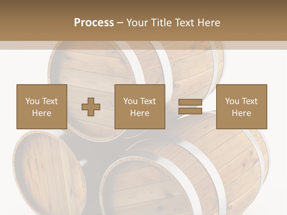 Stave Wine Timber PowerPoint Template