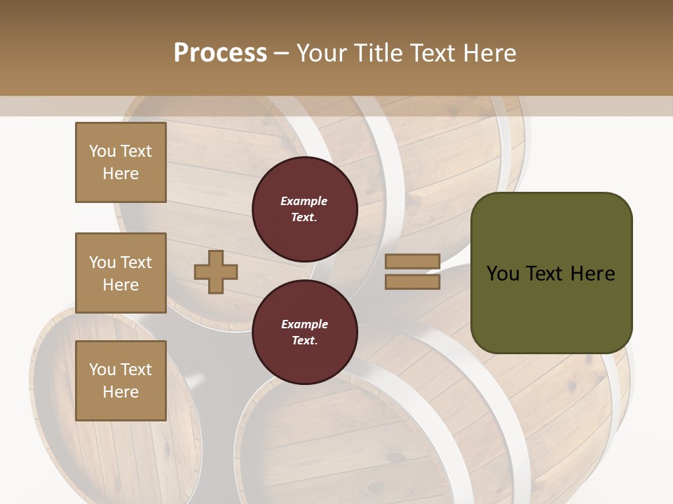 Stave Wine Timber PowerPoint Template