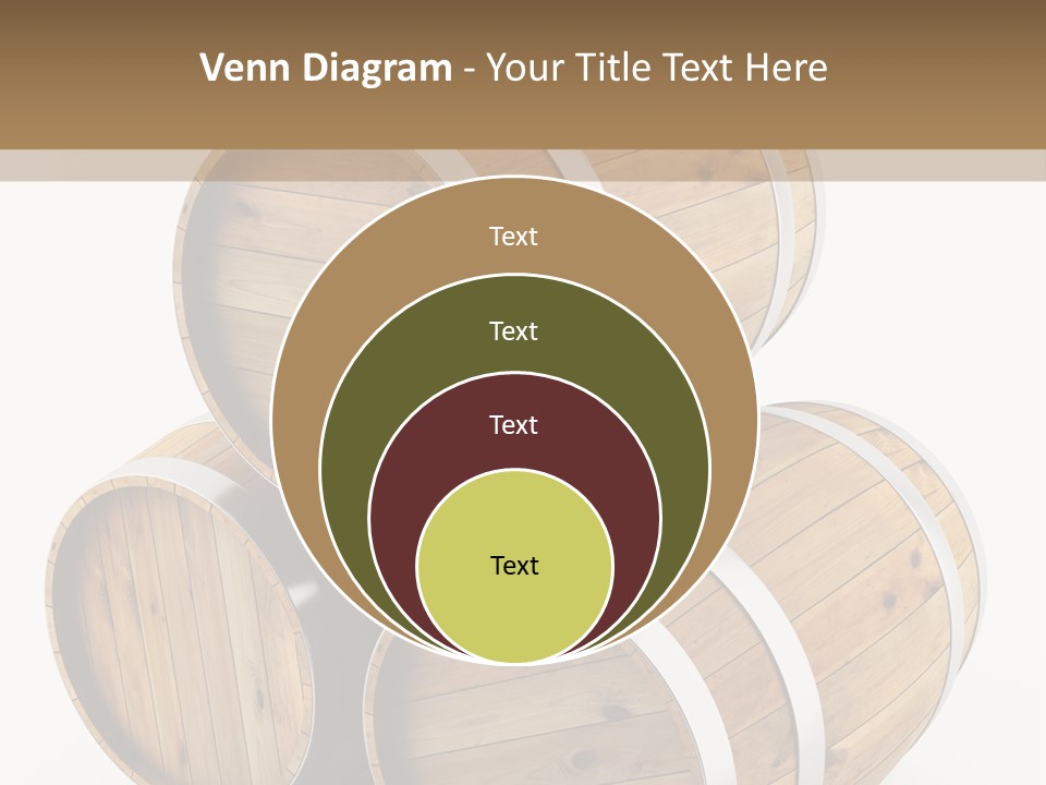 Stave Wine Timber PowerPoint Template