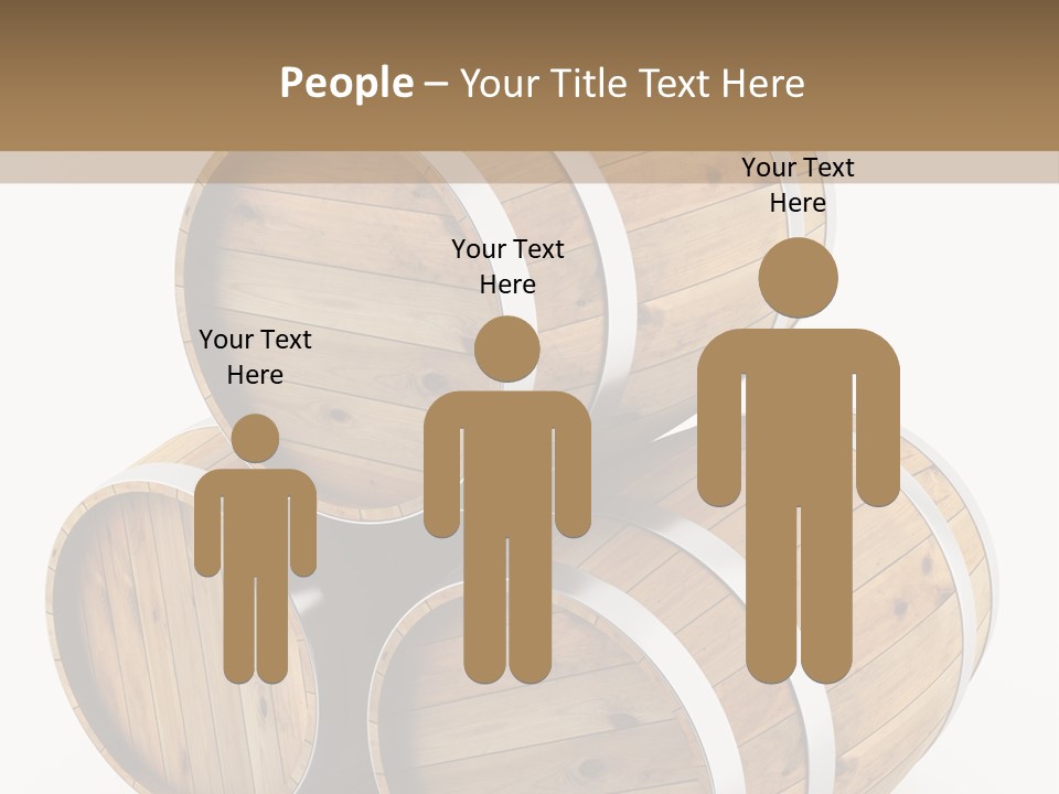 Stave Wine Timber PowerPoint Template