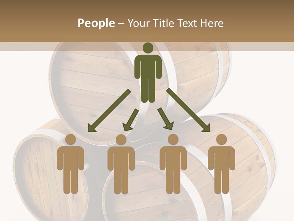 Stave Wine Timber PowerPoint Template