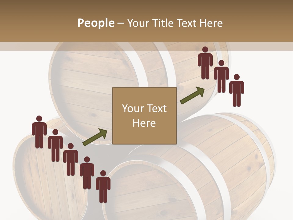 Stave Wine Timber PowerPoint Template