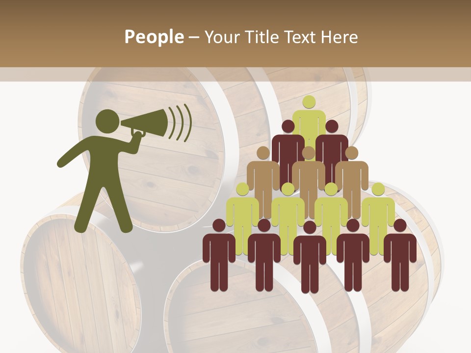 Stave Wine Timber PowerPoint Template