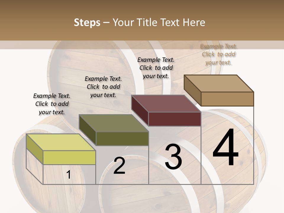 Stave Wine Timber PowerPoint Template