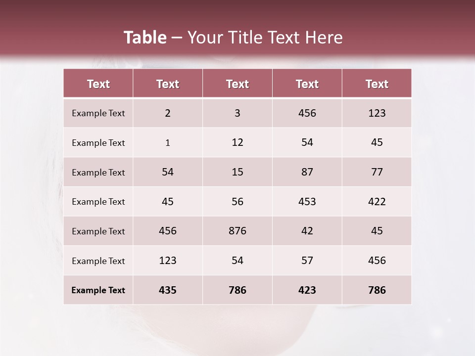 Make Up Fairy Blue PowerPoint Template