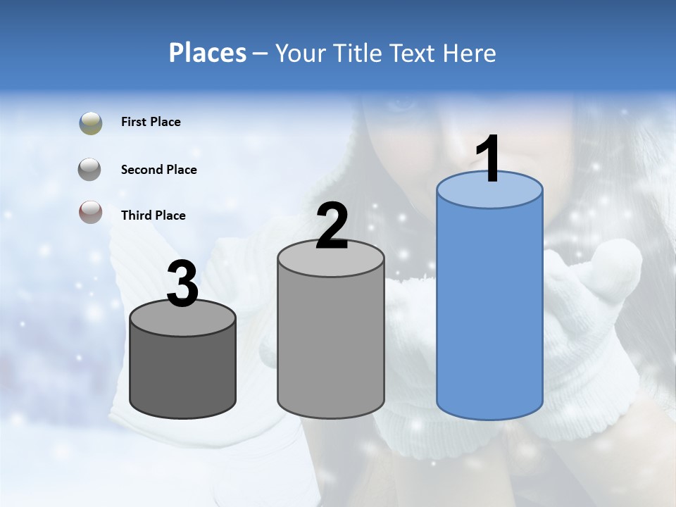 Wind Flakes Windy PowerPoint Template