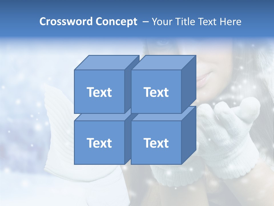 Wind Flakes Windy PowerPoint Template