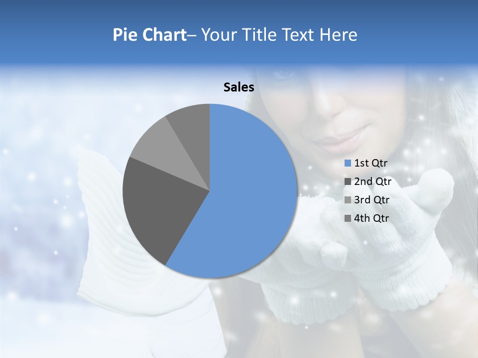Wind Flakes Windy PowerPoint Template